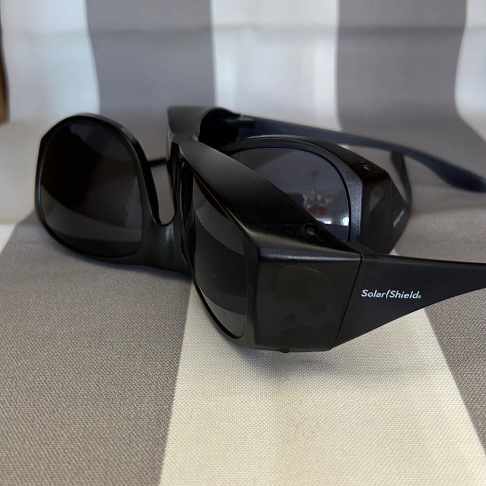 Two pair of solar shield
